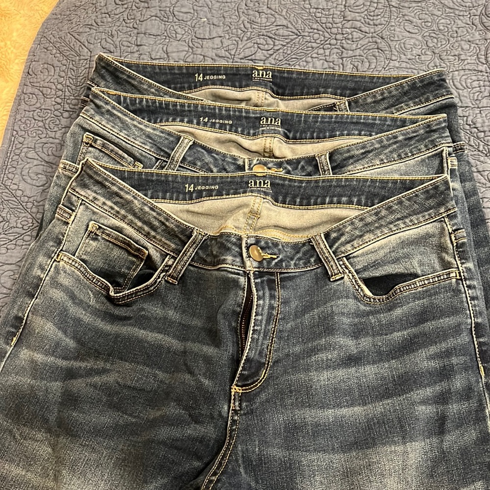 GUC - Bundle of 3 a.n.a Jegging jeans - Size 14